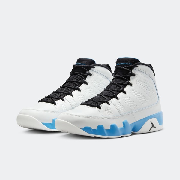 Air jordan 9 powder hot sale blue